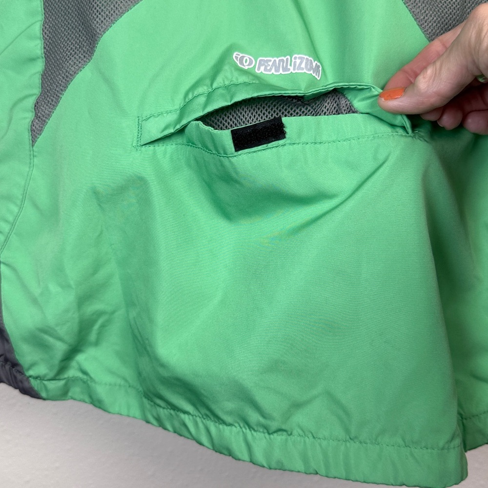 Pearl Izumi Whisper Cycling Vest Women L Zip Up Mesh Back Wind‎ Water Resistant - Picture 12 of 17